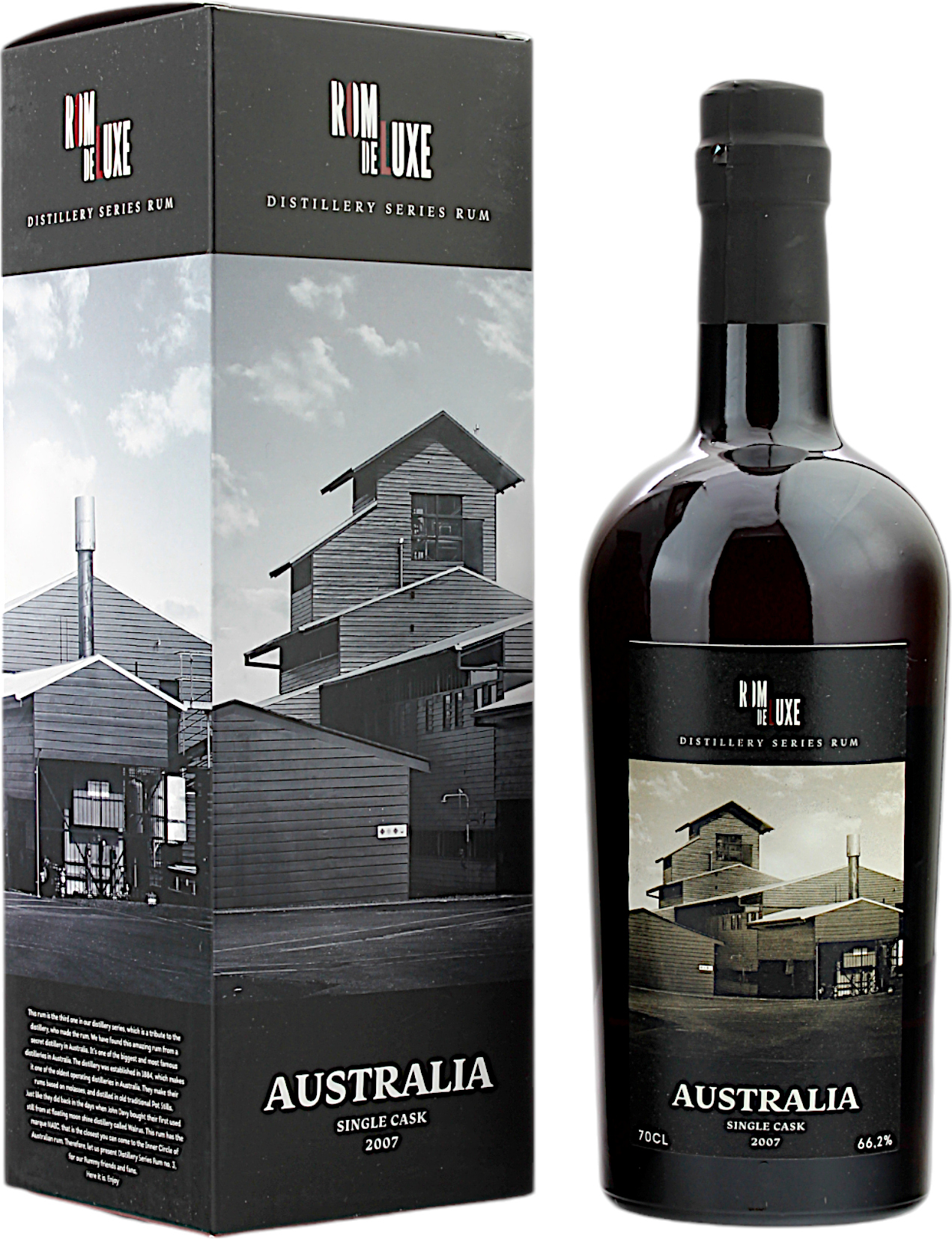 Australia 16 Jahre Distillery Series No.3 RomDeLuxe 66.2% 0,7l