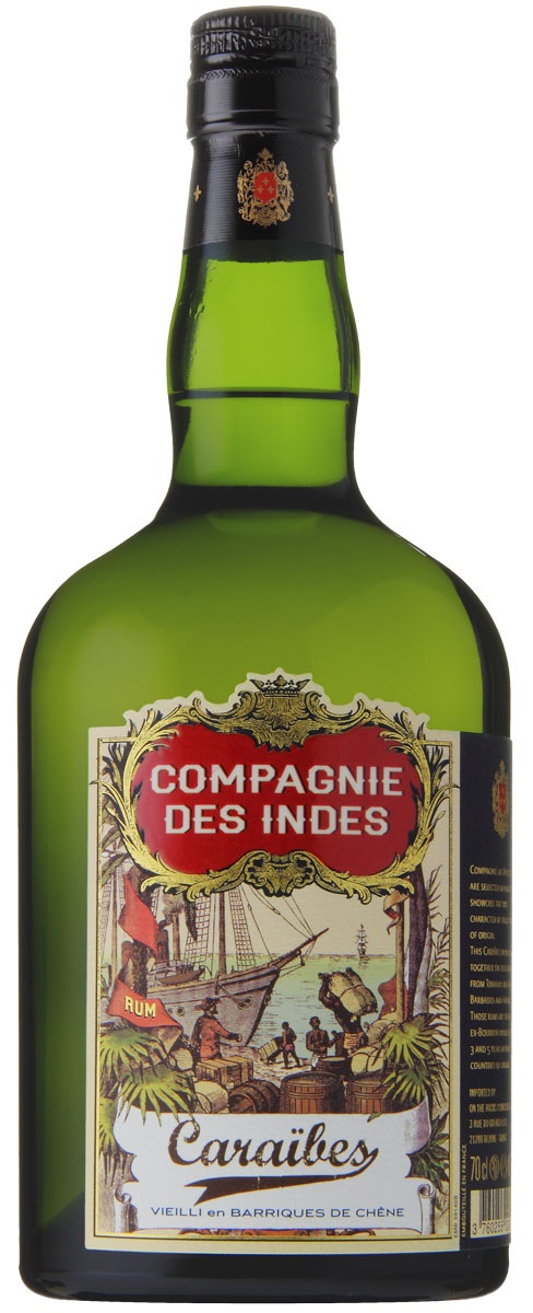Compagnie Des Indes Caraibes Rum 40.0% 0,7l