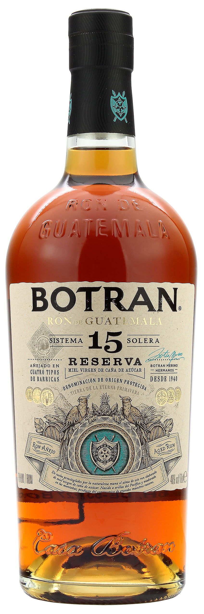 Botran Solera Reserva Rum 15 Jahre 40.0% 0,7l