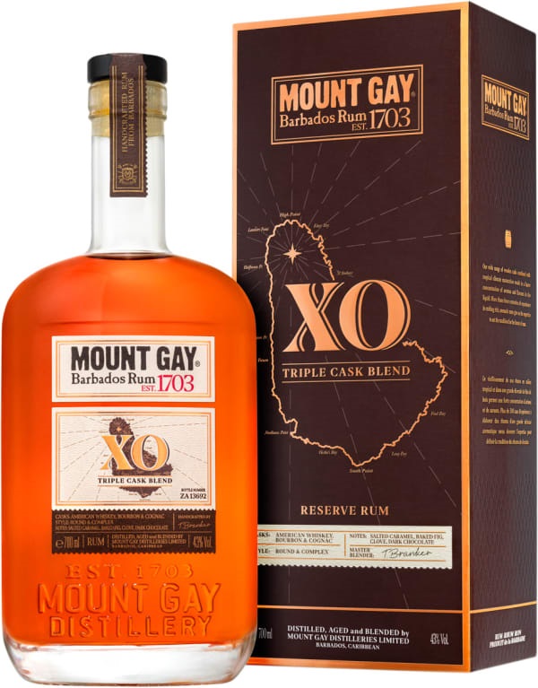 Mount Gay XO Triple Cask 43.0% 0,7l