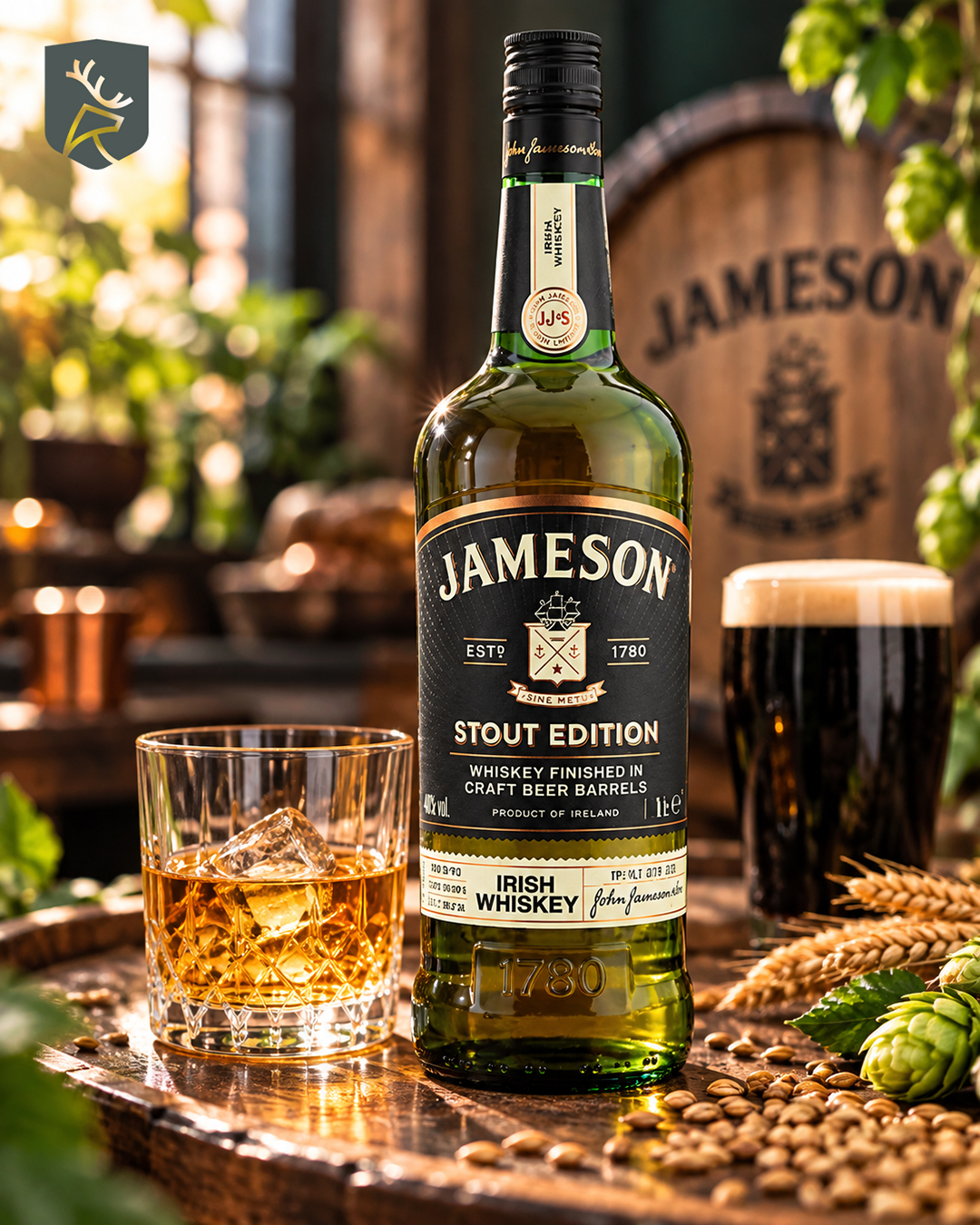 Jameson Caskmates Stout Edition 40.0% 1 Liter – Ansicht 2