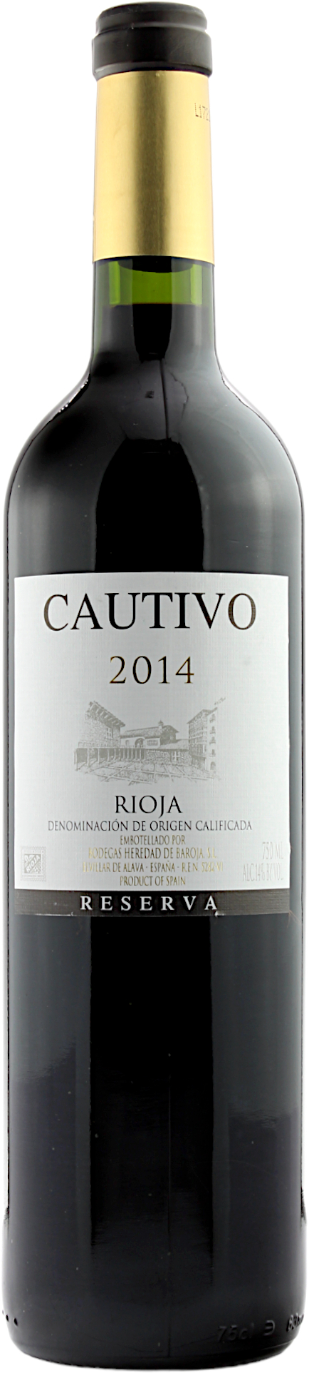 Rioja Cautivo Reserva DOCa 2014 14.0% 0,75l