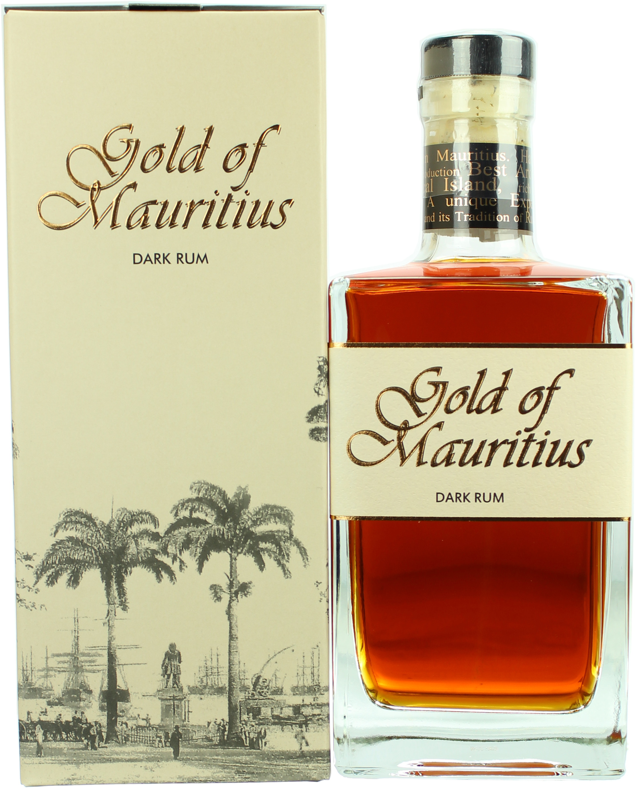 Gold of Mauritius Dark Rum 40.0% 0,7l