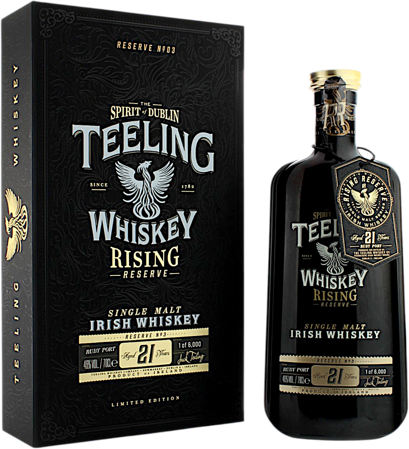 Teeling 21 Jahre Rising Reserve Edition 3 46.0% 0,7l