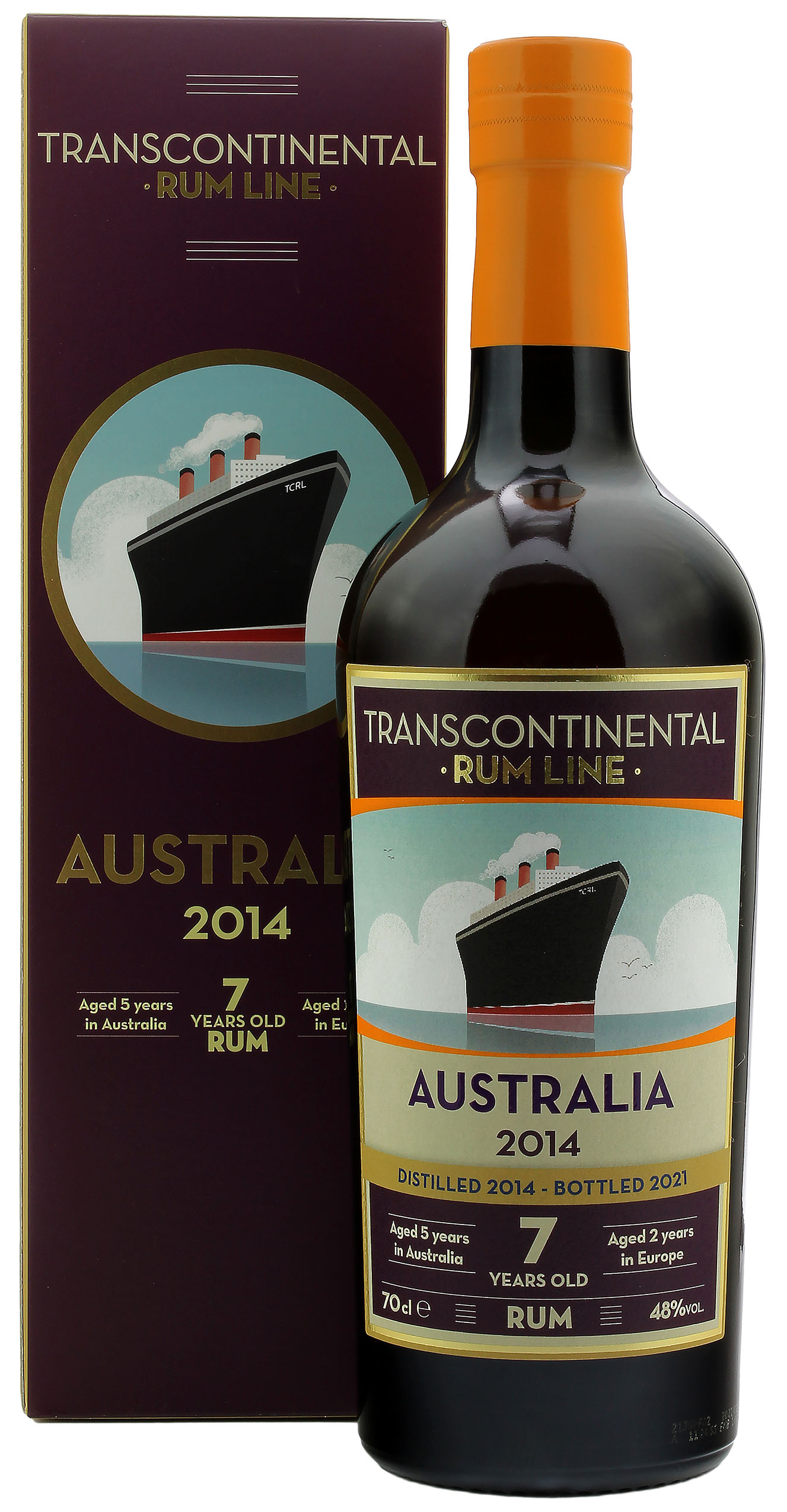 Australia 2014 Transcontinental Rum Line #47 48.0% 0,7l