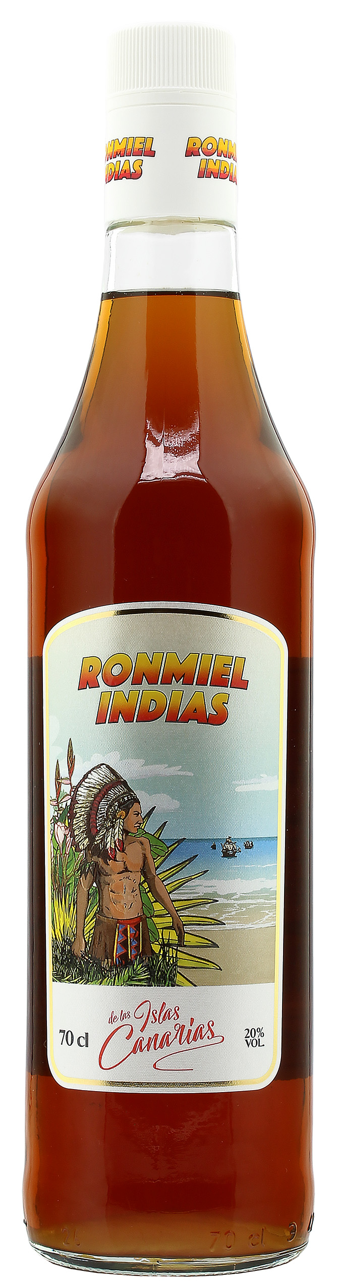 Ron Miel Indias Honig Rum Likör 20.0% 0,7l Ron Miel Indias Honig Rum Likör 20.0% 0,7l
