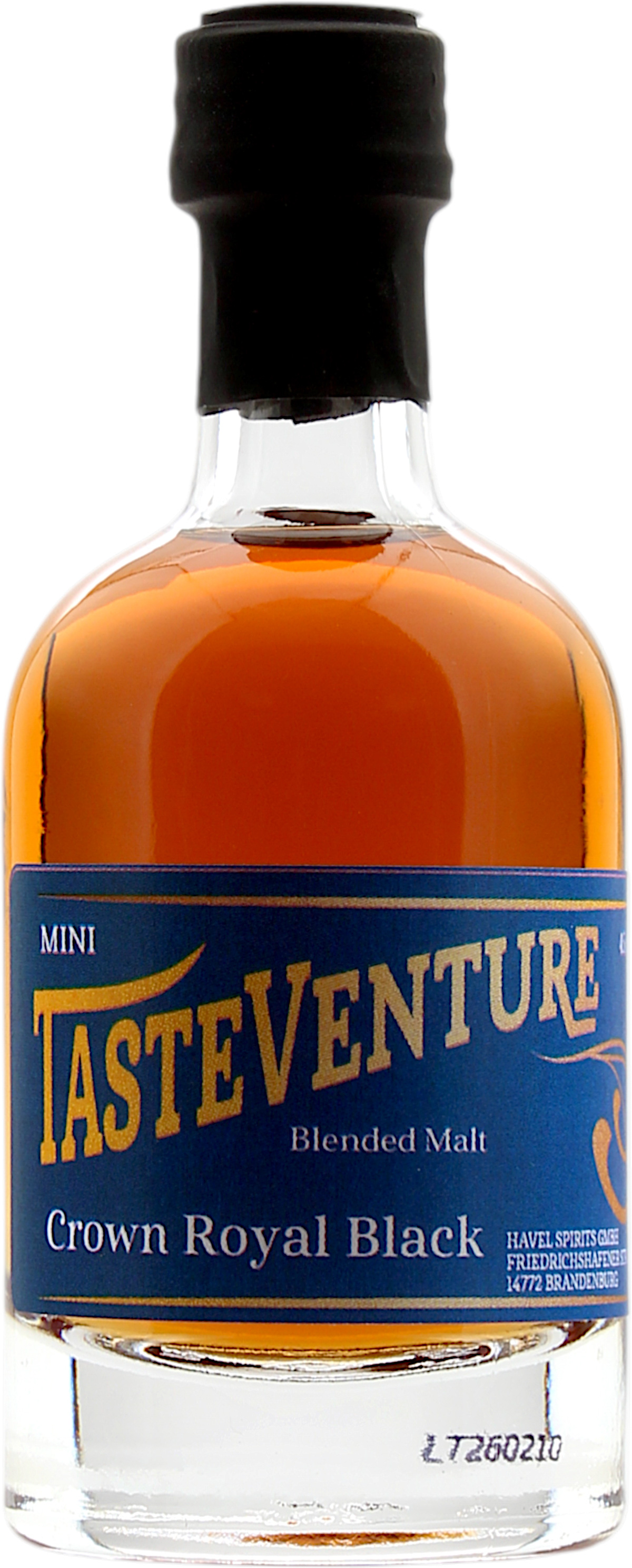 Miniatur Crown Royal Black Tasteventure 45.0% 0,05l
