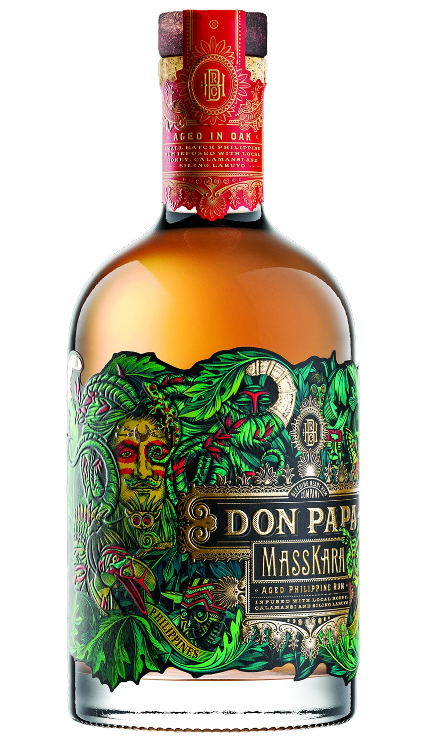 Don Papa Rum Masskara 40.0% 0,7l