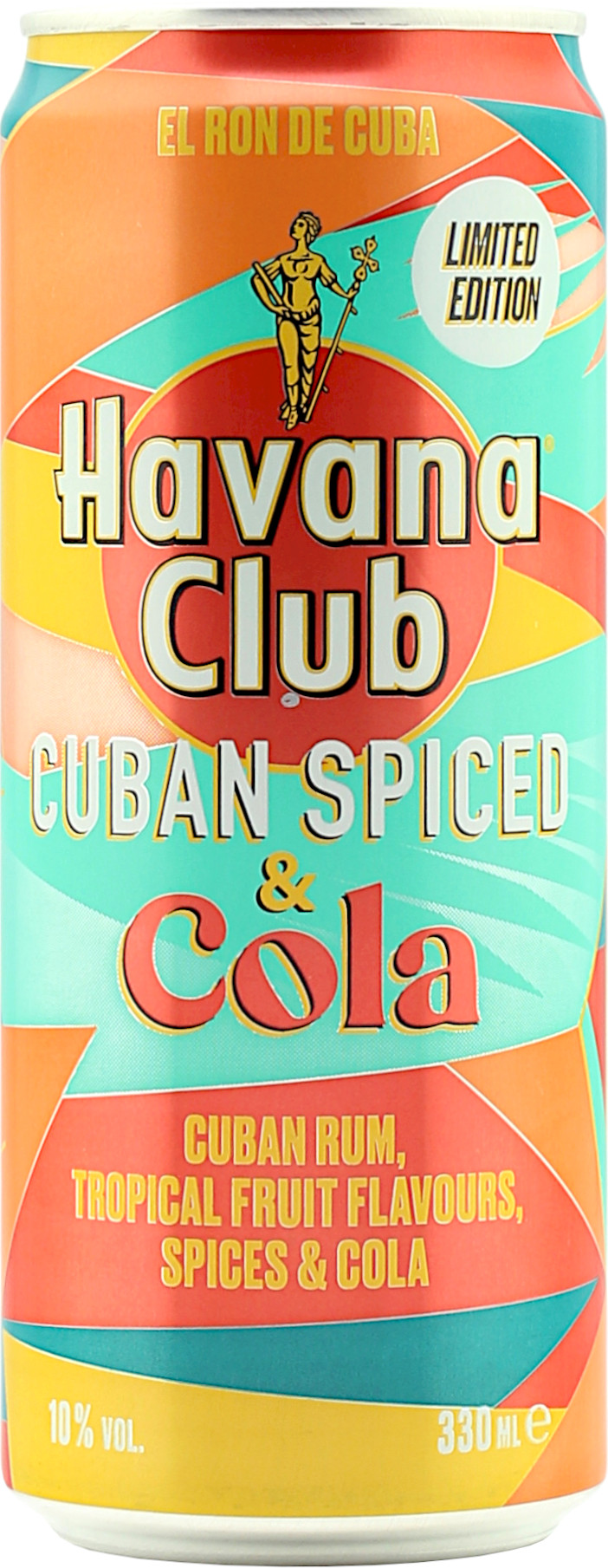 Havana Club Cuban Spiced & Cola Dose (Einweg) 10.0% 0,33l Havana Club Cuban Spiced & Cola Dose (Einweg) 10.0% 0,33l