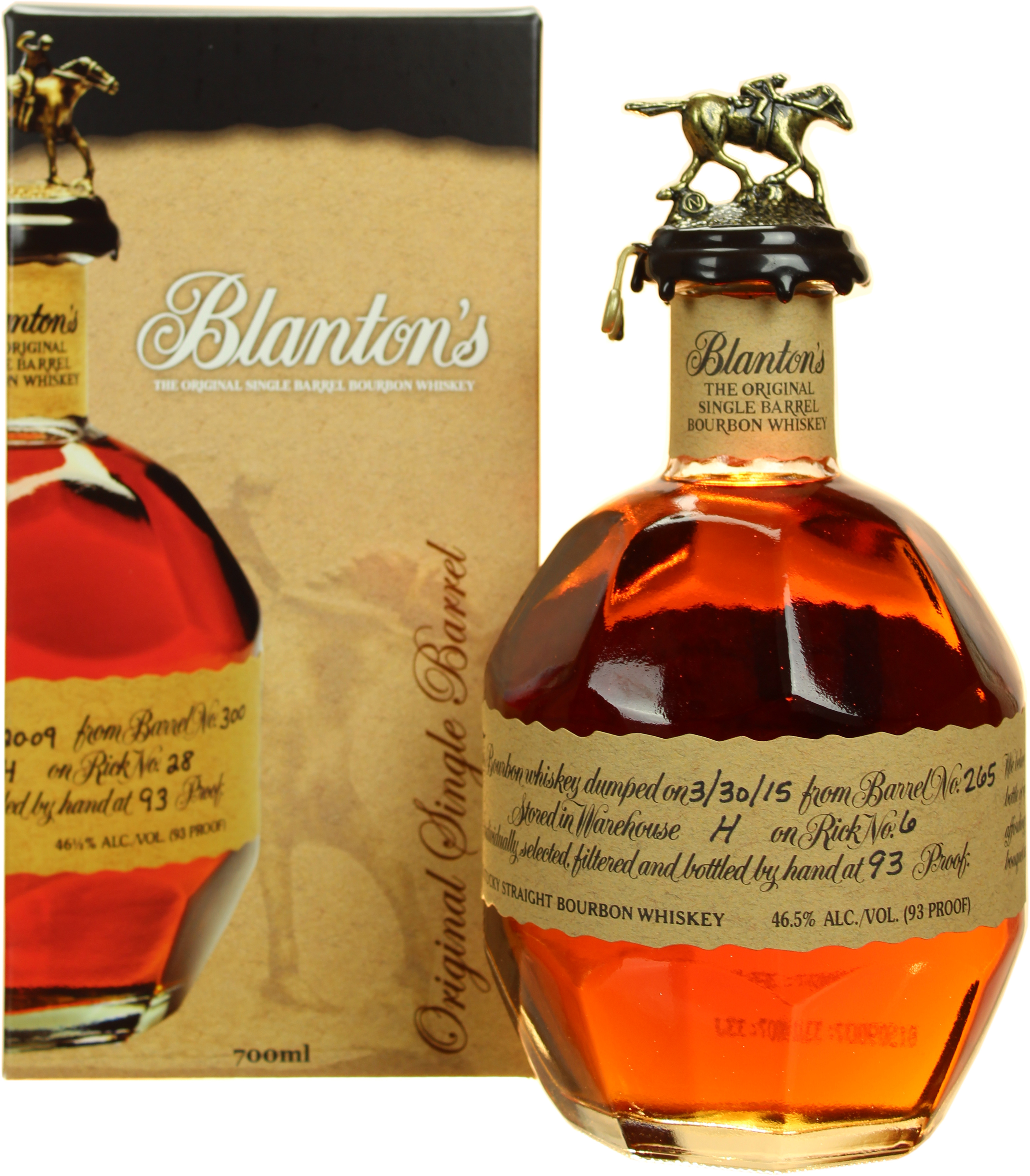 Blanton's Original Single Barrel 46,5% 0,7l