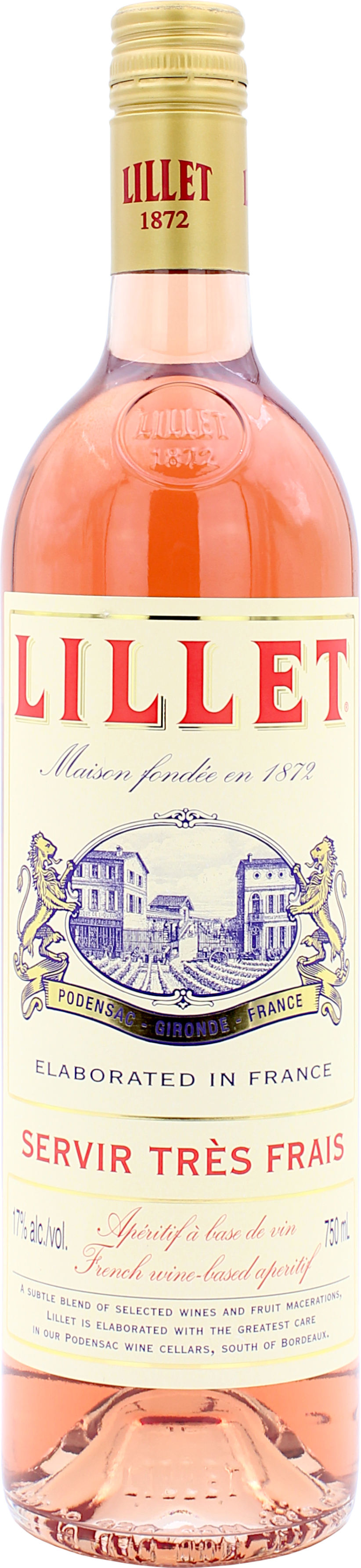 Lillet Rosé 17.0% 0,75l