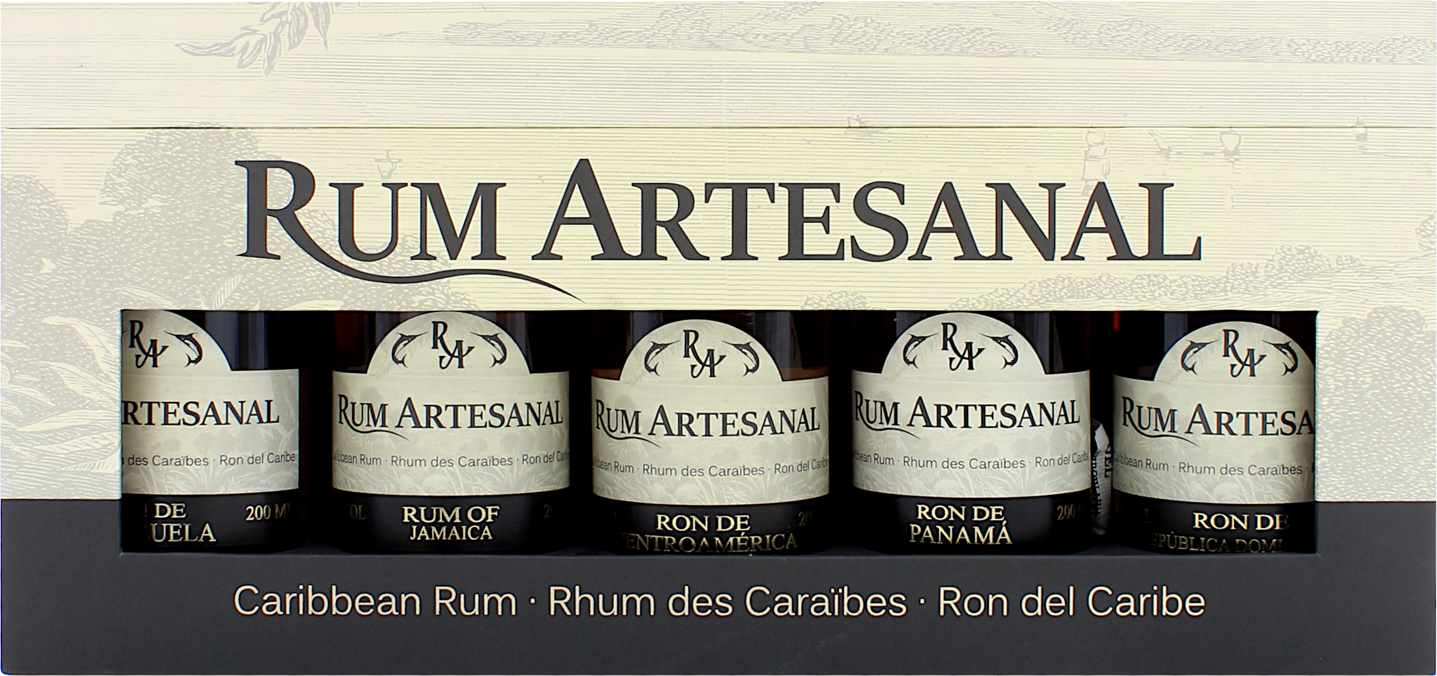 Rum Artesanal Tasting Box 40.0% 5 x 0,2l