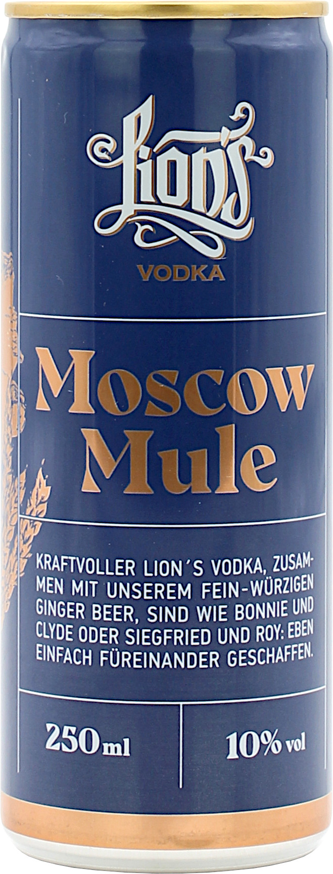 Lions Moscow Mule 10.0% 0,25l (Dose)