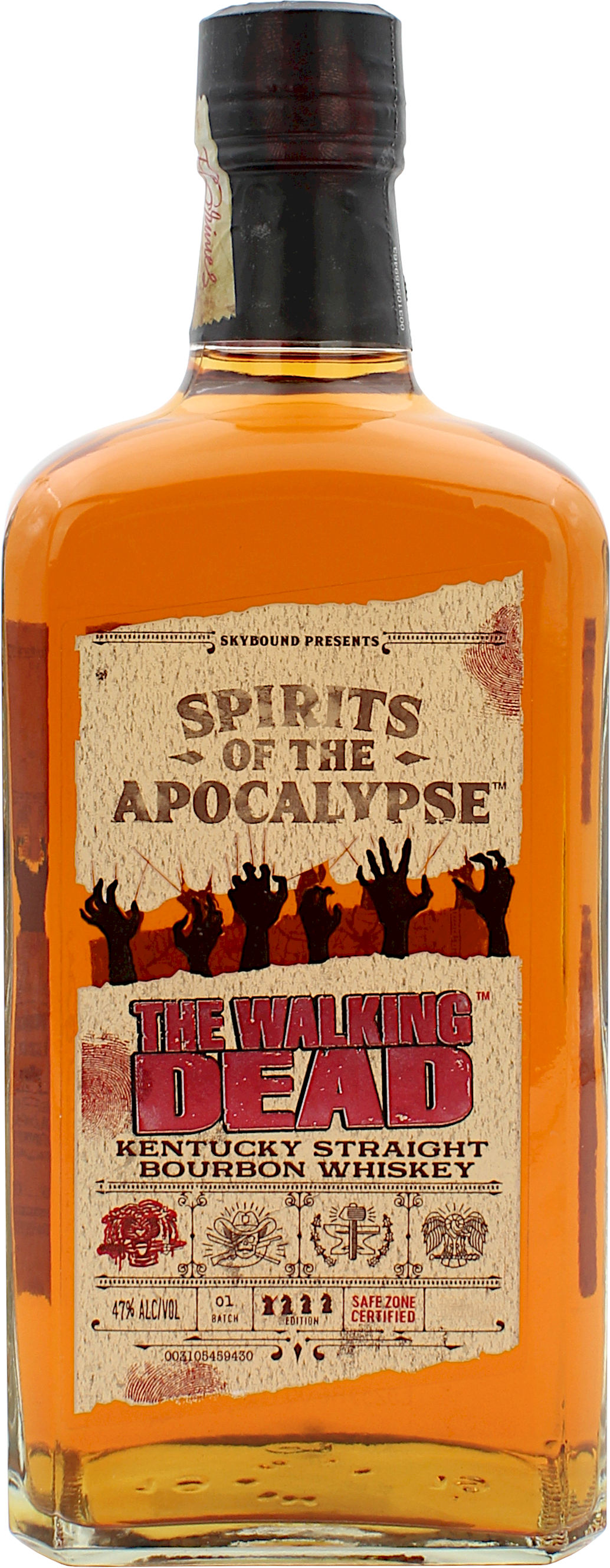 The Walking Dead - Spirits of the Apocalypse Straight Bourbon Batch #1 47% 0,7l