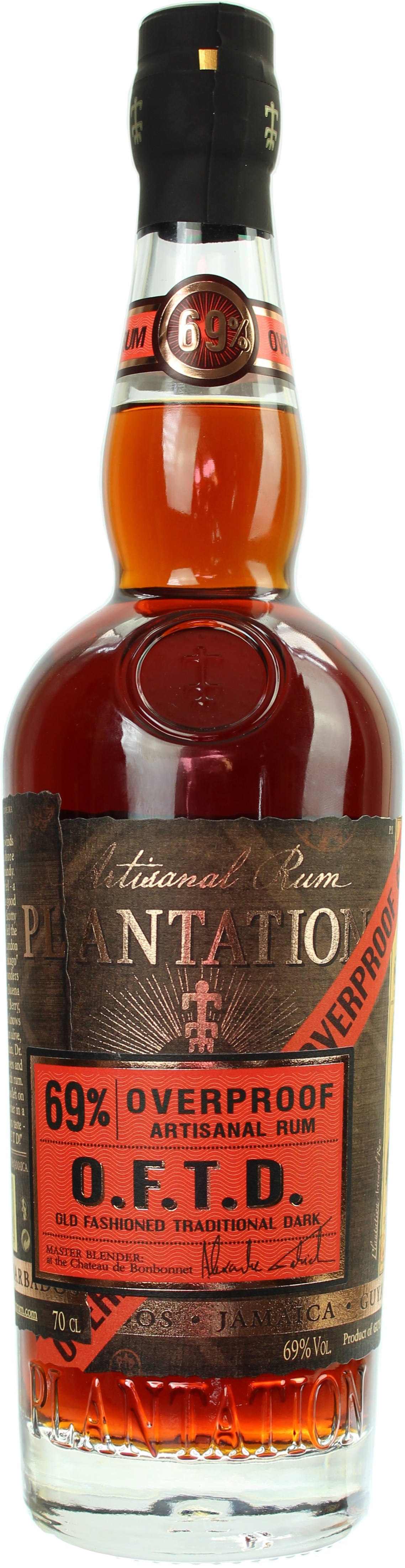 Plantation Rum Overproof O.F.T.D. 69.0% 0,7l