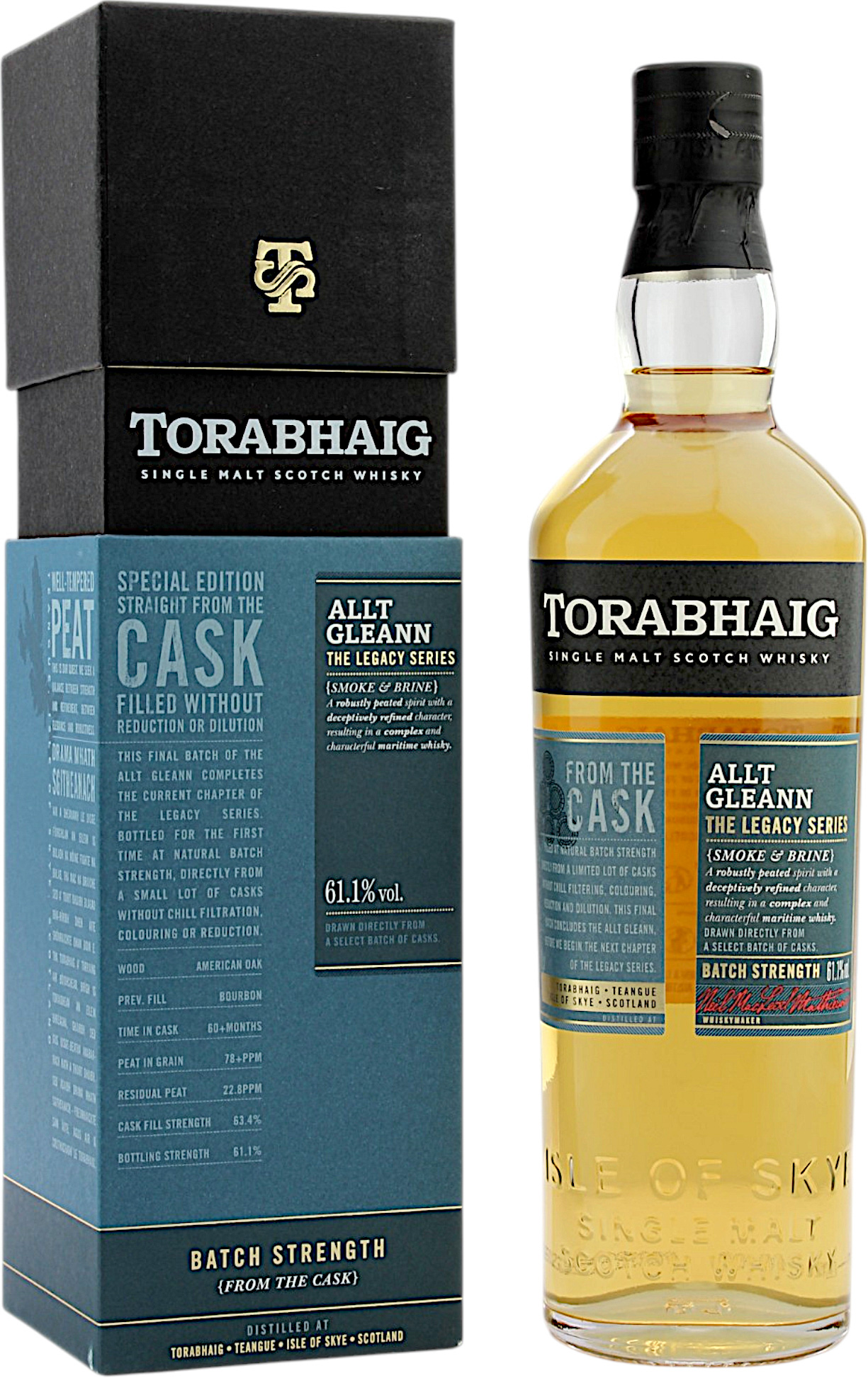 Torabhaig Batch Strength From The Cask 61.1% 0,7l