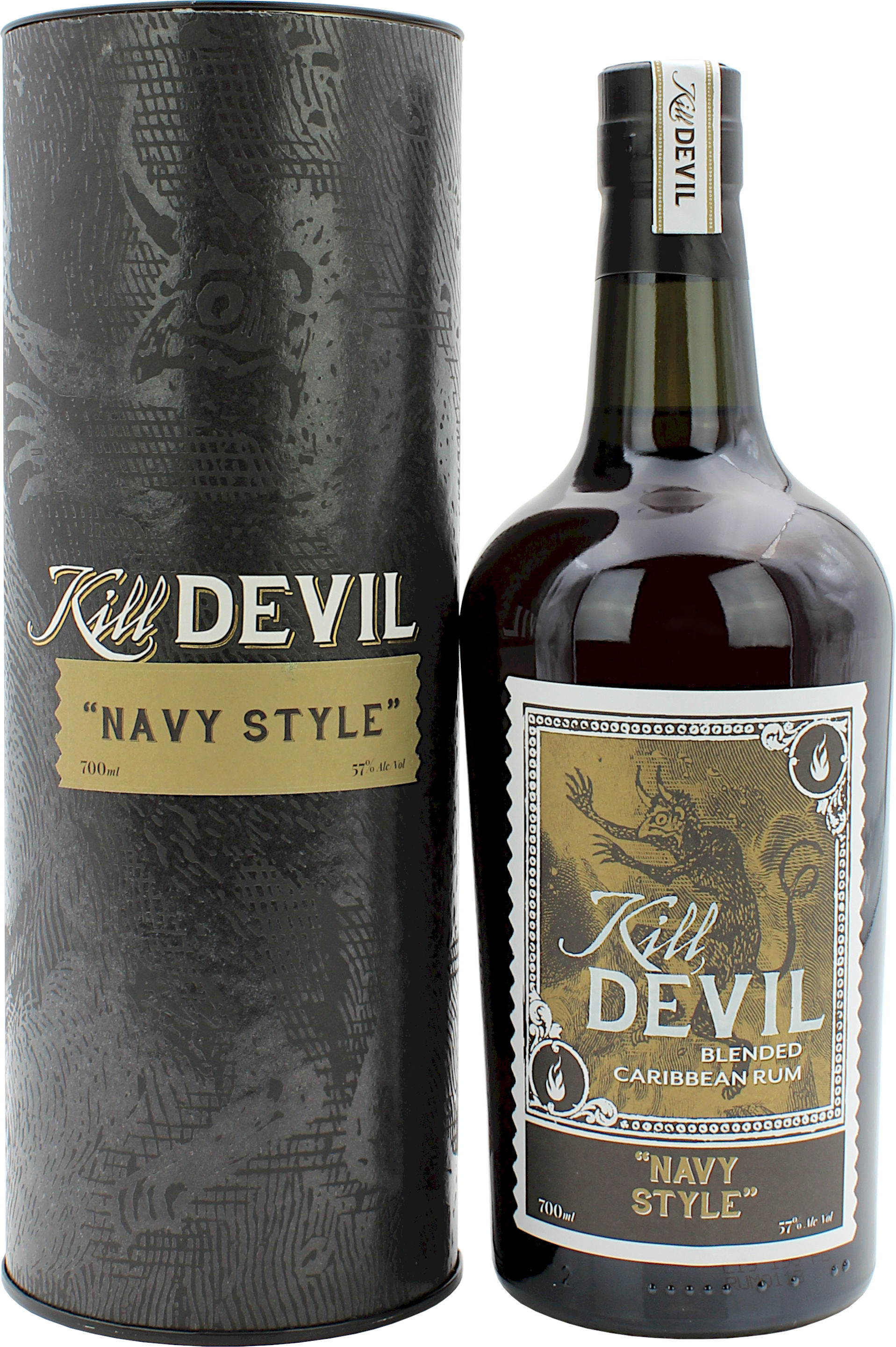 Kill Devil Navy Style Caribbean Rum 57.0% 0,7l