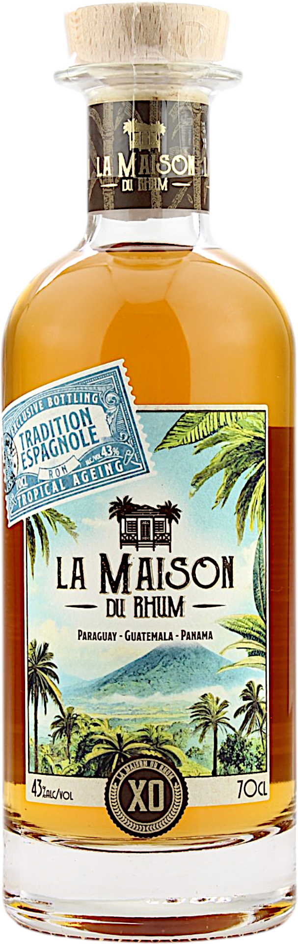 Spanish Style XO Rum Paraguay - Guatemala - Panama La Maison Du Rhum 43.0% 0,7l