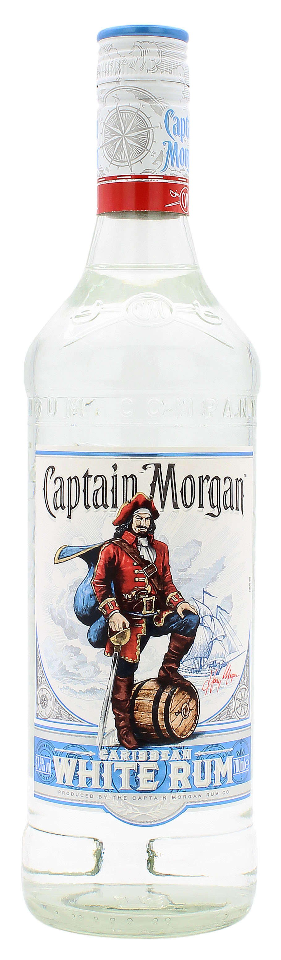 Captain Morgan White Rum 37.5% 0,7l