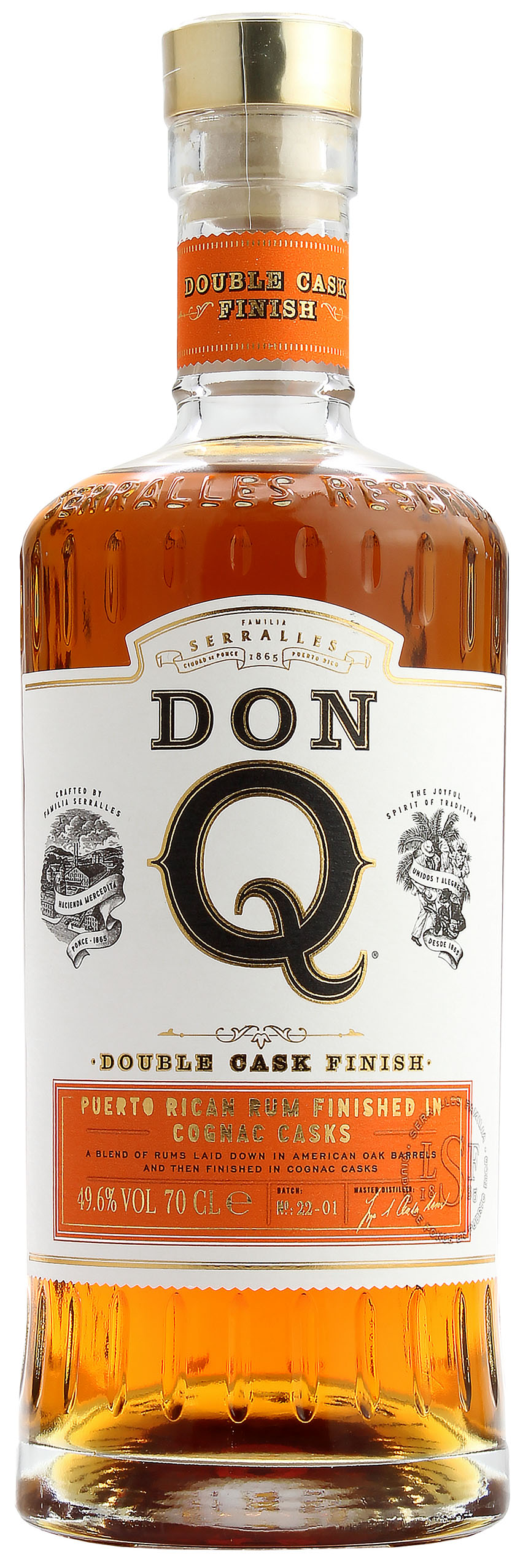 Don Q Rum Cognac Double Cask Finish Limited Edition 2022 49.6% 0,7l