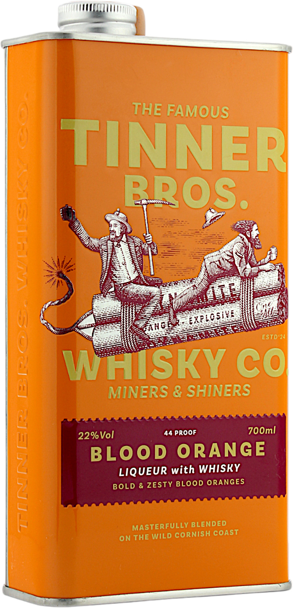 Tinner Bros. Blood Orange Whisky Liqueur 22.0% 0,7l