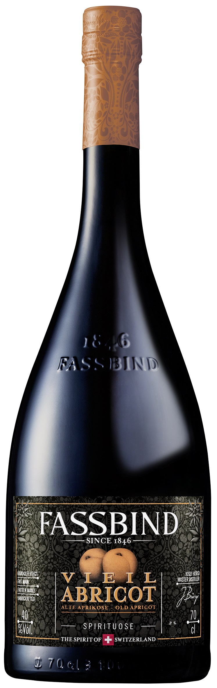 Fassbind Vieille Abricot Barrique - Alte Aprikose 40.0% 0,7l