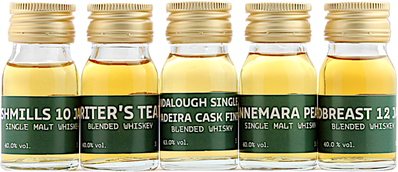 World of Whisky Tasting Box - Irish Pub Classics 40.4% 5x30ml - Tasteventure