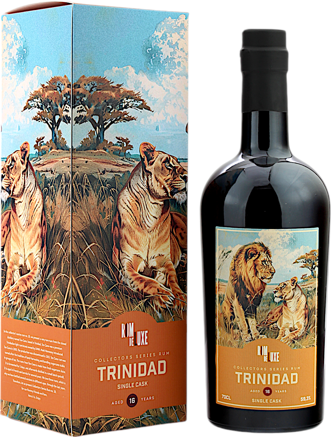 Trinidad 16 Jahre Collectors Series No. 20 Marque BTXCA RomDeLuxe 59.3% 0,7l