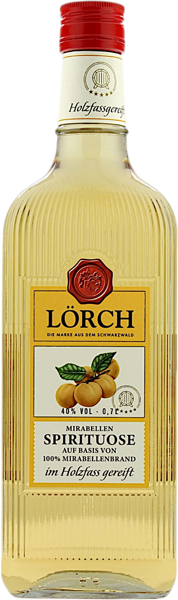 Lörch Mirabellen Spirituose im Holzfass gereift 40.0% 0,7l