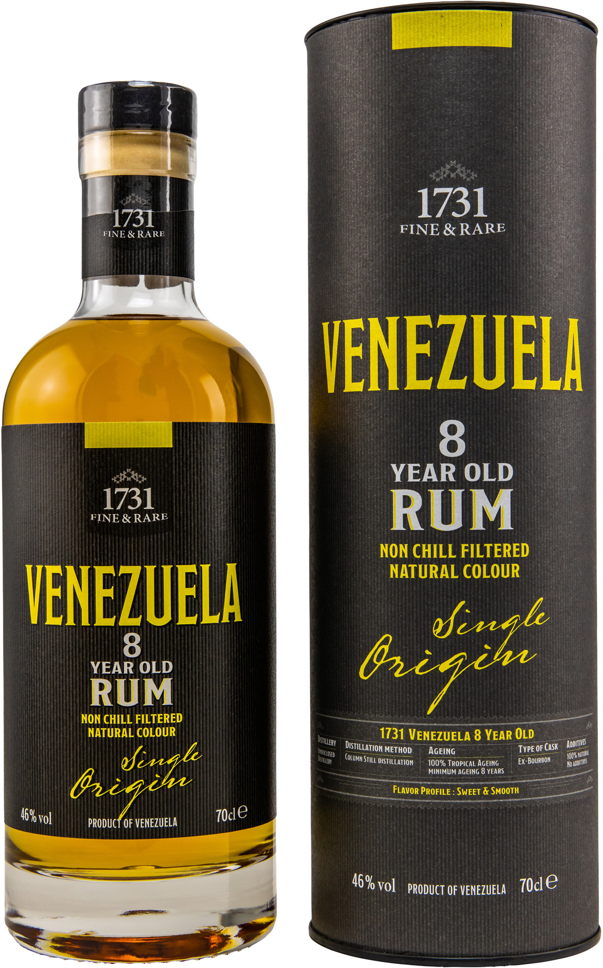 1731 Rum 8 Jahre Venezuela 46.0% 0,7l
