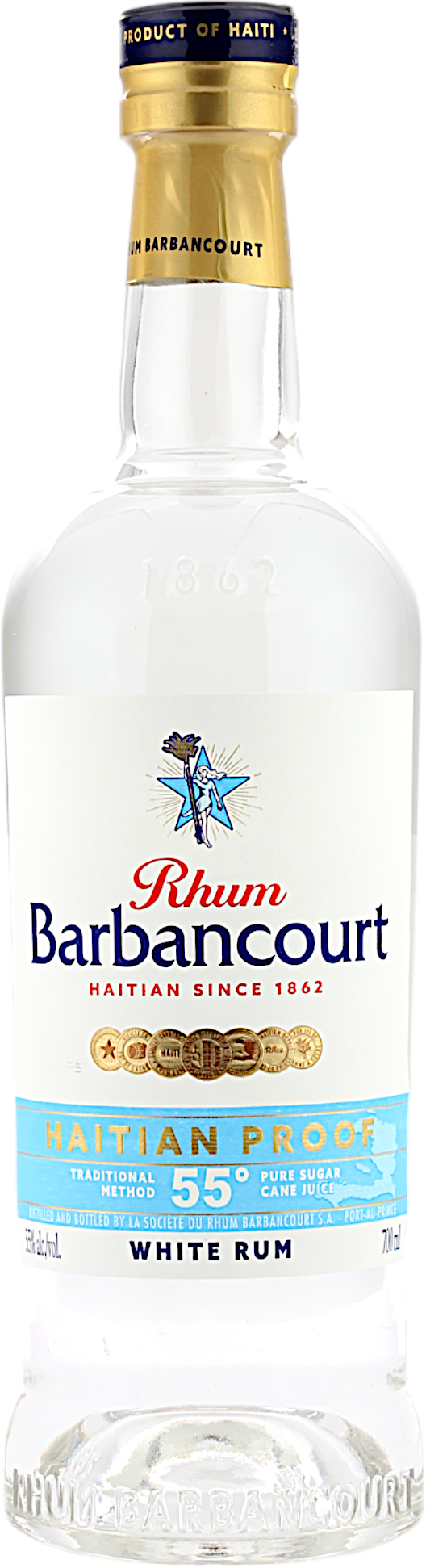 Barbancourt Rhum Blanc Proof 55.0% 0,7l