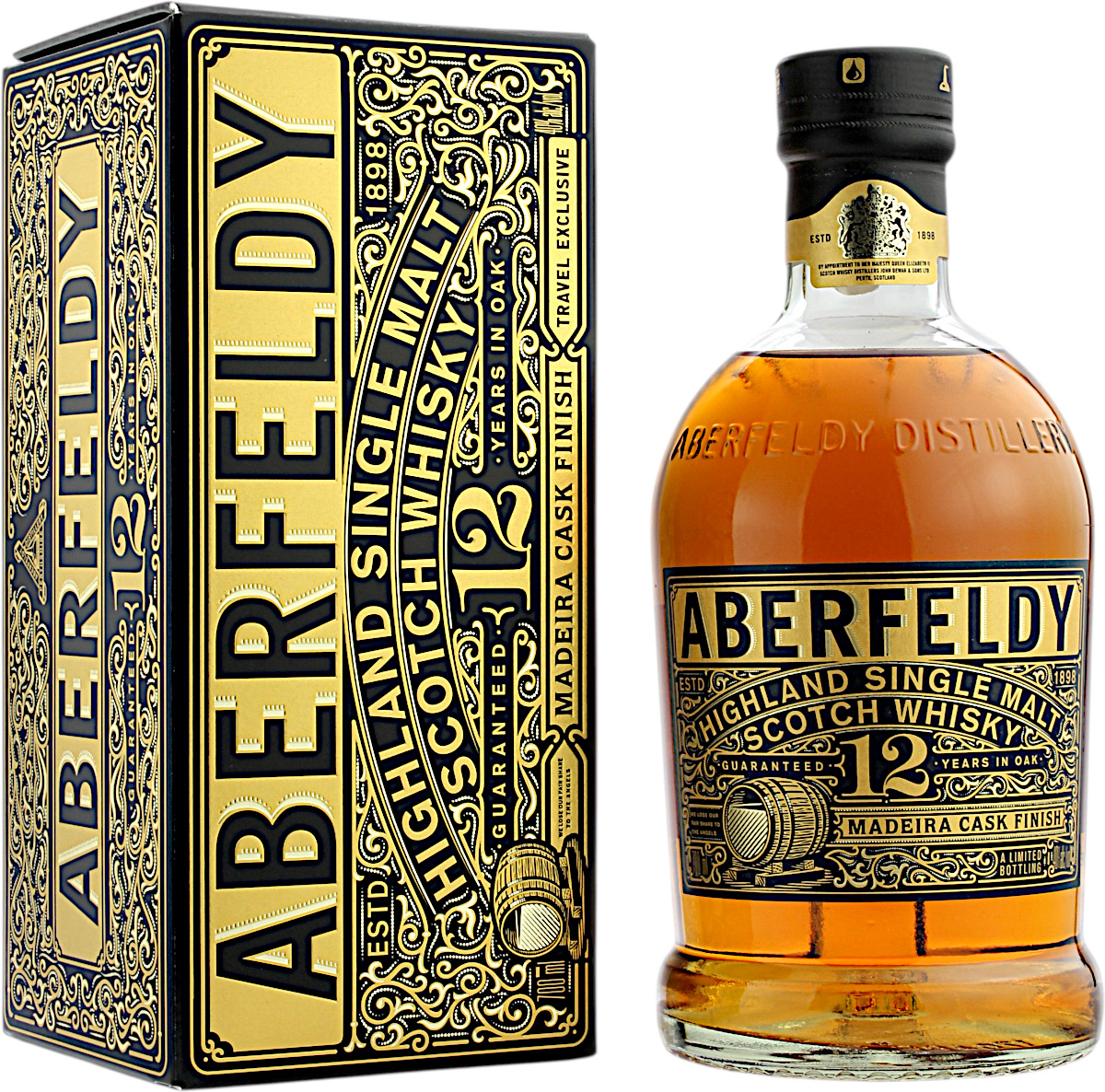 Aberfeldy 12 Jahre Madeira Cask Finish 40.0% 0,7l