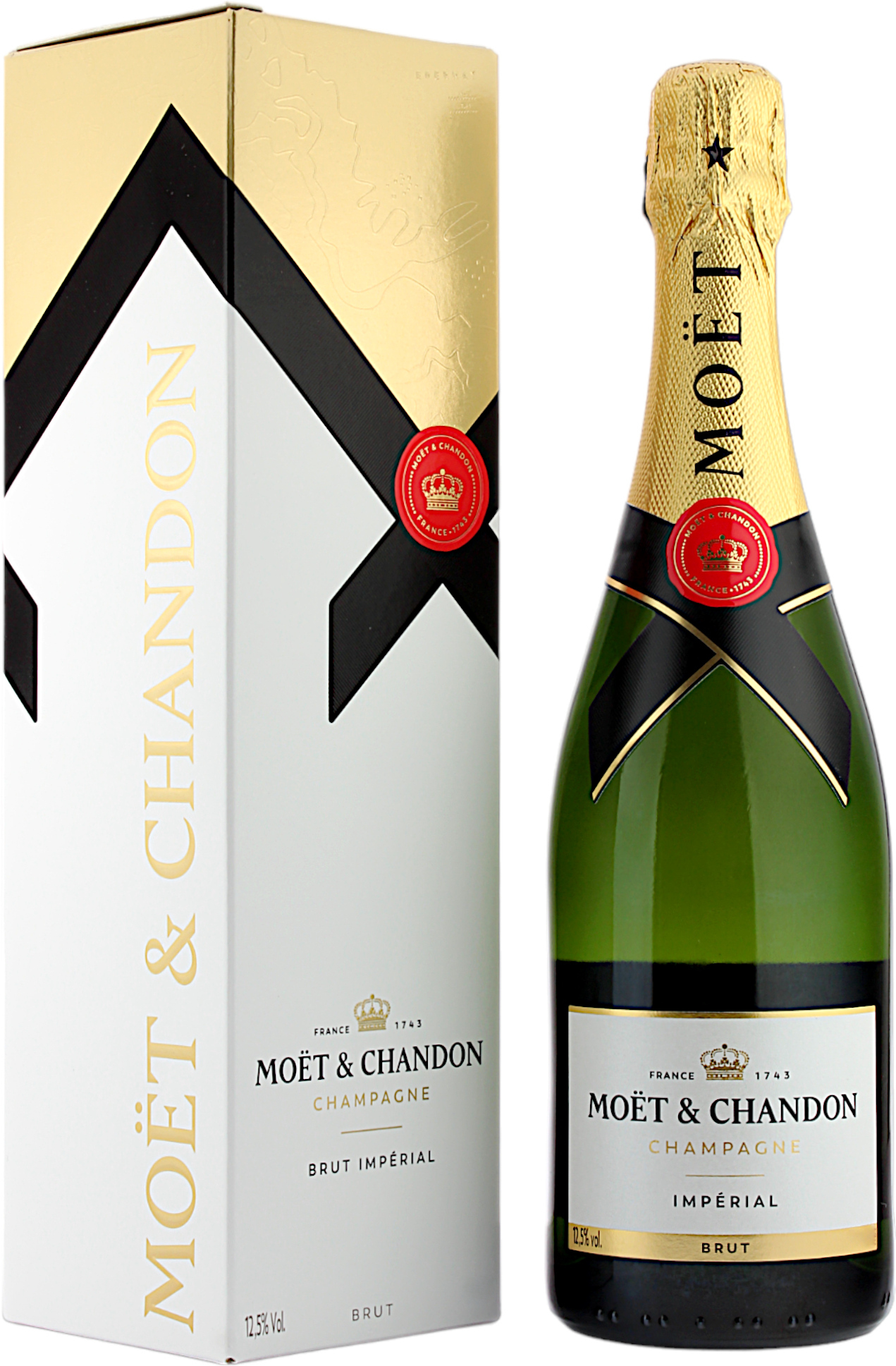 Moet & Chandon Imperial Brut Magnum Geschenkpackung 12.5% 1.5 Liter