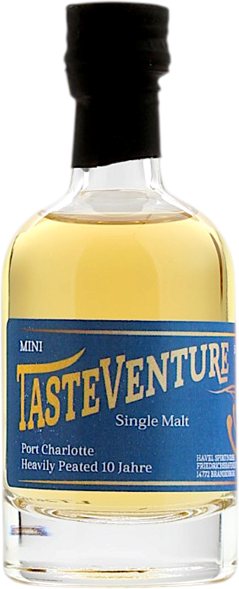 Miniatur Port Charlotte Heavily Peated 10 Jahre Tasteventure 50.0% 0,05l