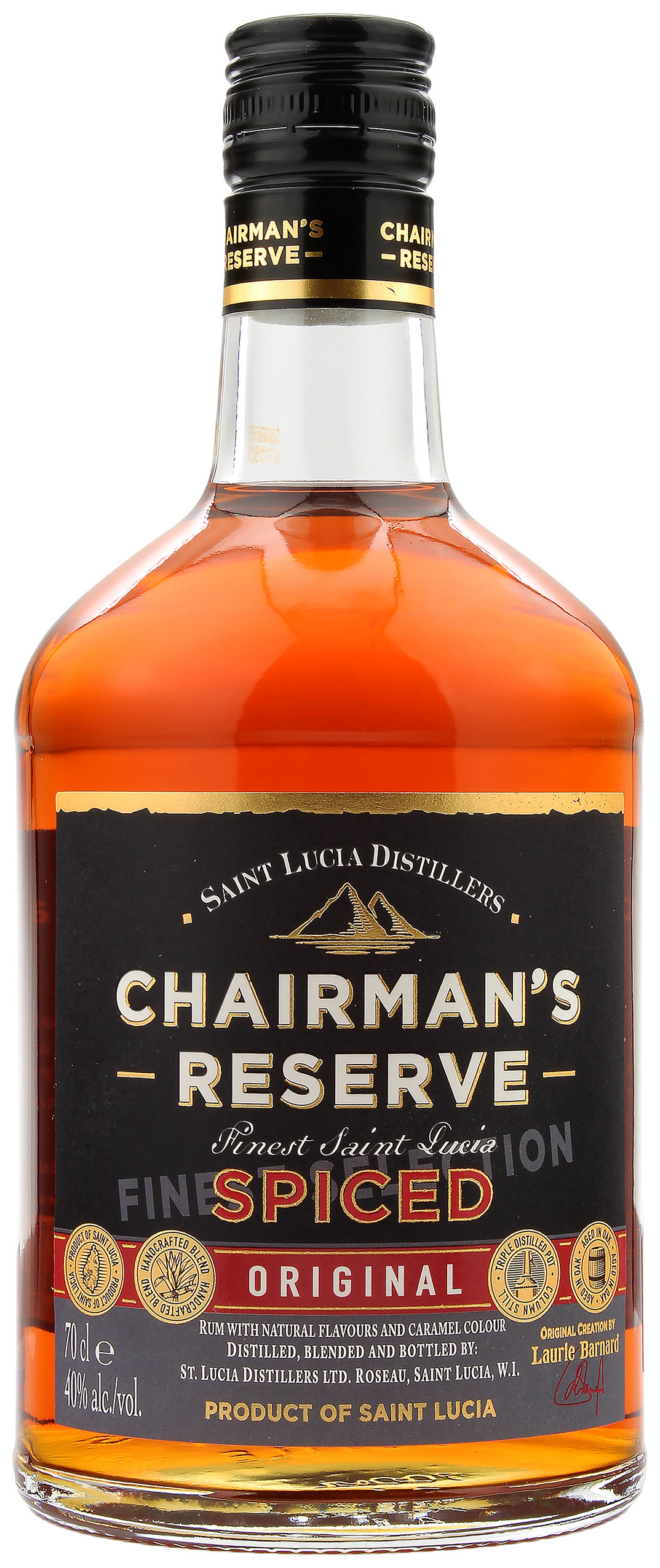 Chairman's Reserve Rum Original Spiced 40.0% 0,7l