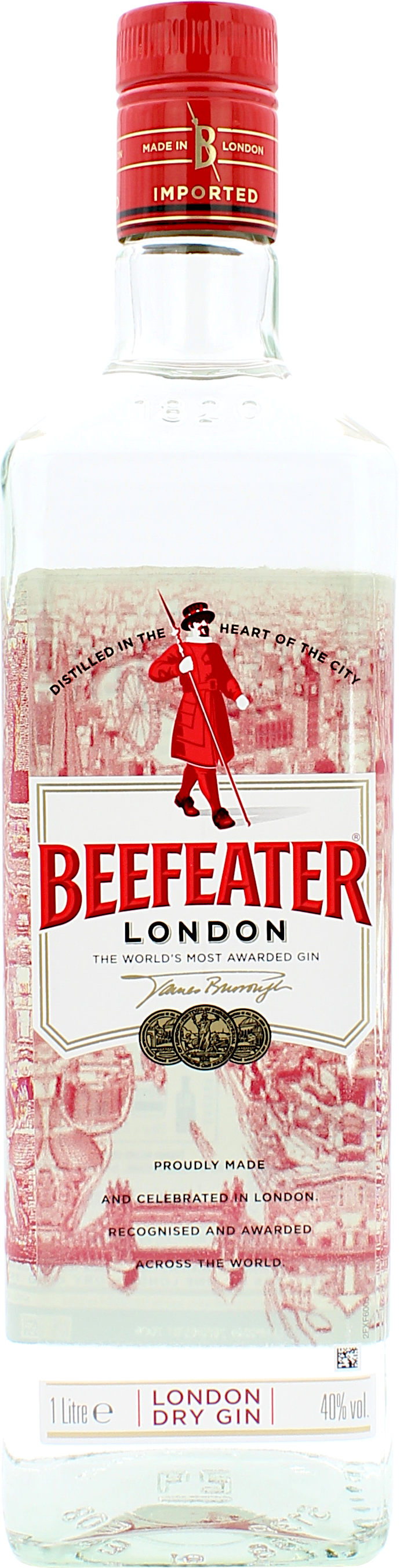 Beefeater London Dry Gin 40.0% 1 Liter