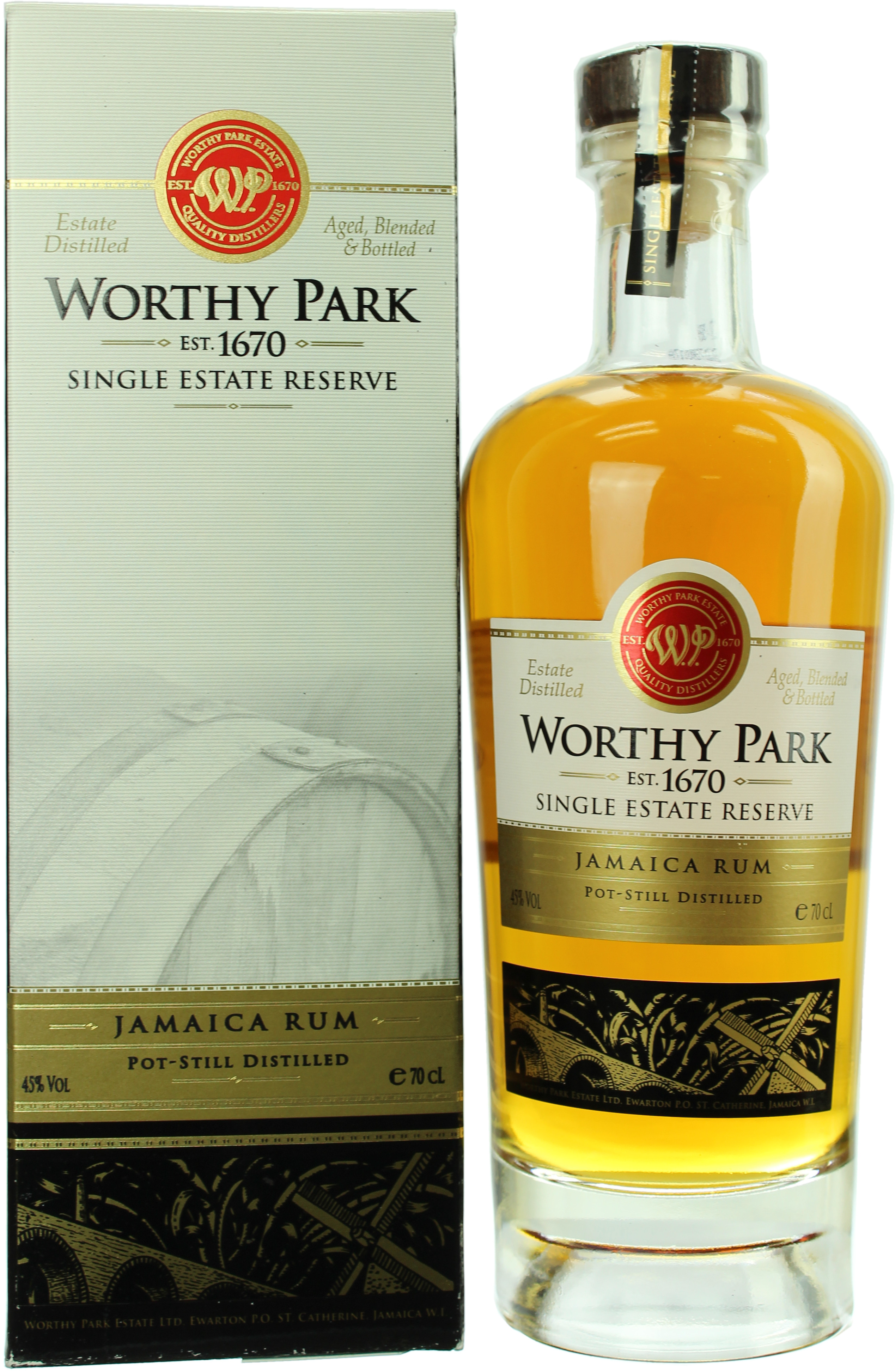 Worthy Park Single Estate Reserve 45.0% 0,7l
