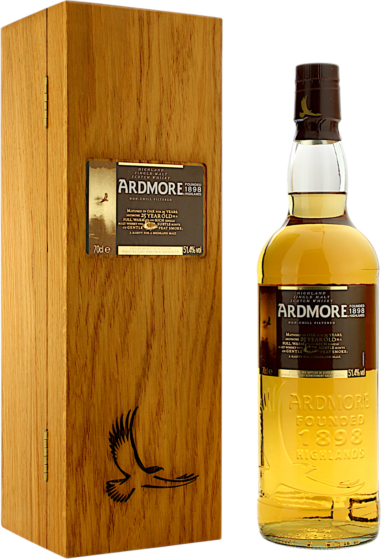 Ardmore 25 Jahre Oak Casks 51.4% 0,7l