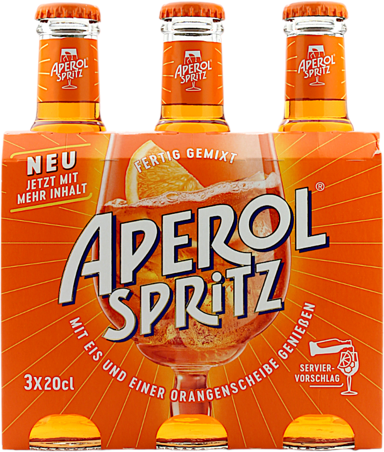 Aperol Spritz Aperitivo 10.5% 3x200ml
