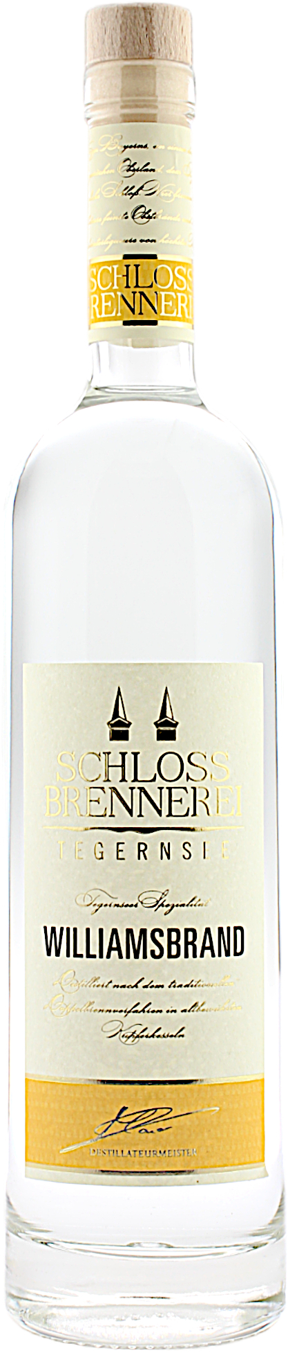 Schlossbrennerei Tegernsee Williamsbrand 40.0% 0,7l